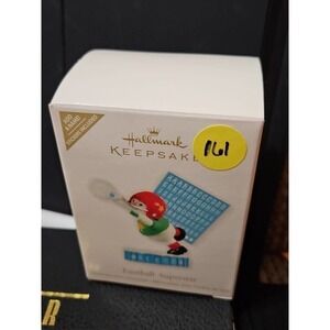 Hallmark Keepsake Ornament 2011 Football Superstar NEW Snowman Personalize 161